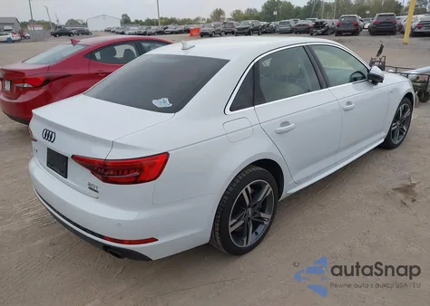 2017 Audi A4 2.0T Premium z USA, uszkodzony, nr VIN WAUENAF41HN036573